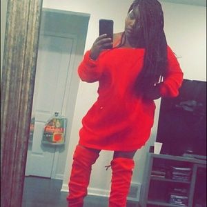 Oversized Sweater Dress